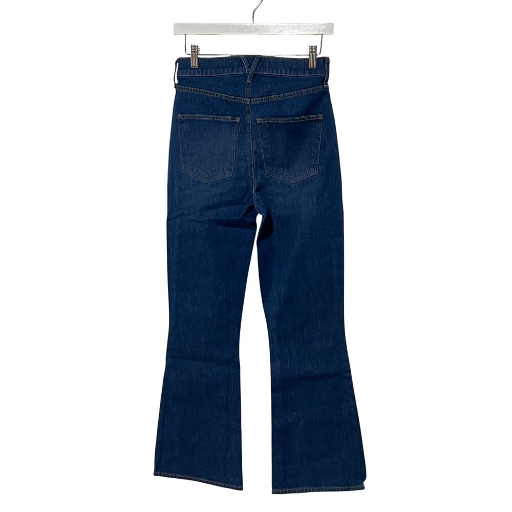 VERONICA BEARD WOMENS SIZE 27 CARSON HIGH RISE ANKLE FLARE BLUE JEANS - Picture 7 of 14